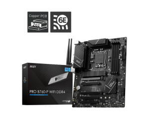 Placa de baza MSI PRO B760-P WIFI, Socket 1700, DDR4,