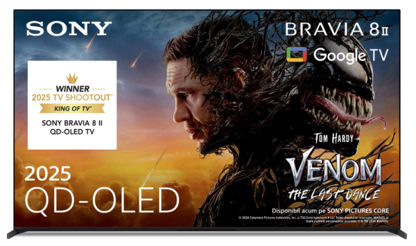 Televizor Sony BRAVIA 8M2 OLED 55XR8M2, 139 cm, Smart Google