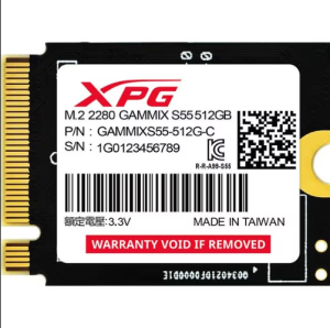 SSD intern ADATA XPG Gammix S55, 512 GB, PCI Express