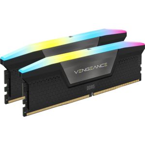 Memorie RAM Corsair Vengeance RGB, 32GB DDR5, 6000MHz, CL36