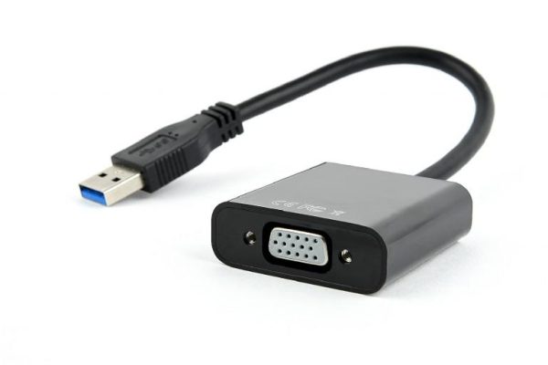 Cablu video GEMBIRD, adaptor USB 3.0 (T) la VGA (M),