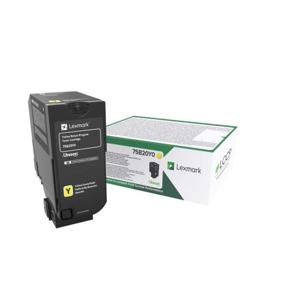 Toner Lexmark 75B20Y0, Yellow
