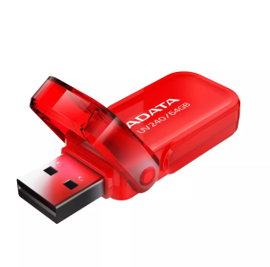 Memorie USB ADATA UV240 64 GB, USB 2.0, Rosu