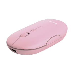 Mouse Wireless Trust Puck, 1600 dpi, Roz