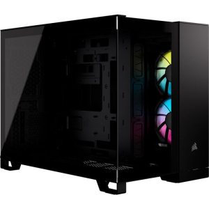 Carcasa CORSAIR 2500X RGB, Mini Tower, Black
