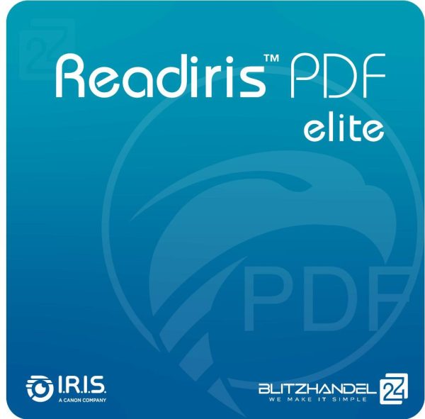 Readiris PDF 25 Elite, 1 licenta perpetua Windows/Mac, ESD. Mentenanta