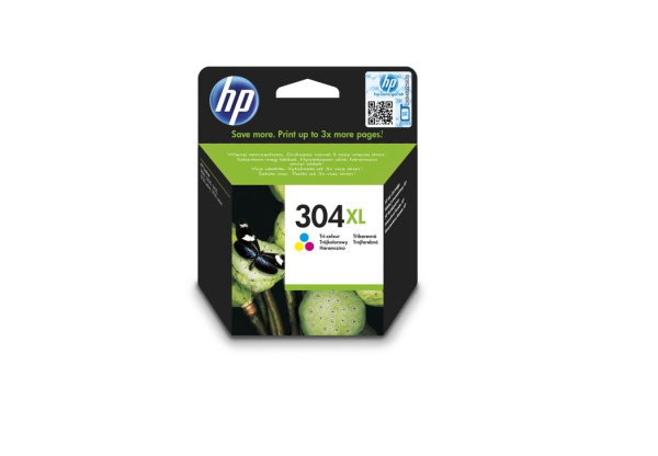 Cartus HP 304XL, Cyan, Magenta, Yellow