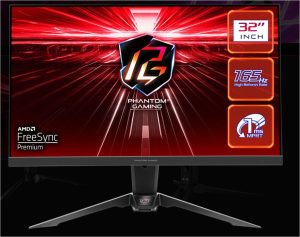 Monitor Commercial ASROCK PG32QF2B, 31.5", 2560 x 1440 pixeli, Black,