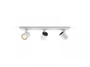 Spot LED Triplu Philips Hue Runner, Bluetooth, 3xGU10, 3x5.5W, 1050