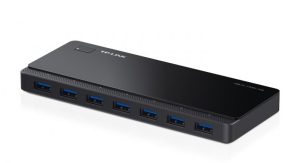 Hub USB TP-Link UH700, USB-A, 7 porturi, Negru