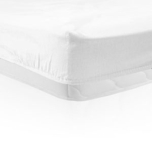 CEARCEAF PAT CU ELASTIC 160X200 CM ALB