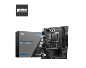 Placa de baza MSI PRO H610M-E, LGA 1700, DDR5, Micro-ATX