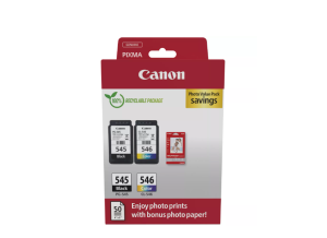 Cartus Canon PG-545/CL-546 PHOTO VALUE PACK, Black, Cyan, Magenta, Yellow
