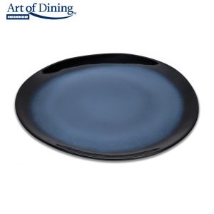 SET 4  FARFURII OVALE CERAMICA 21 CM, SERENITY, ART