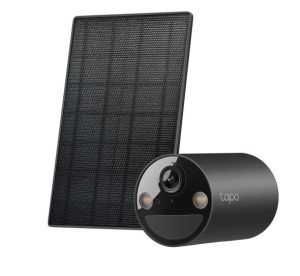 Solar-Powered Security Camera Kit 1 × Tapo C411, 1 ×