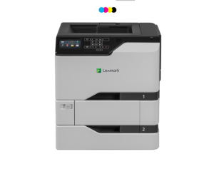 Imprimanta Laser Lexmark CS720dte, Color, format A4, USB + LAN