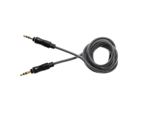 Cablu Audio Lemontti , conectivitate Jack 3.5mm, lungime 1m, (impletitura