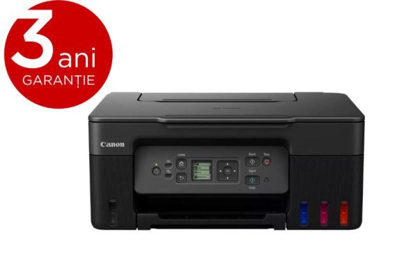"Multifunctional inkjet color CISS Canon PIXMA G3470 Black, dimensiune A4(Printare,