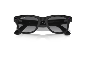 RayBan Meta Wayfarer Matte Black/Gradient Graphite Polarized