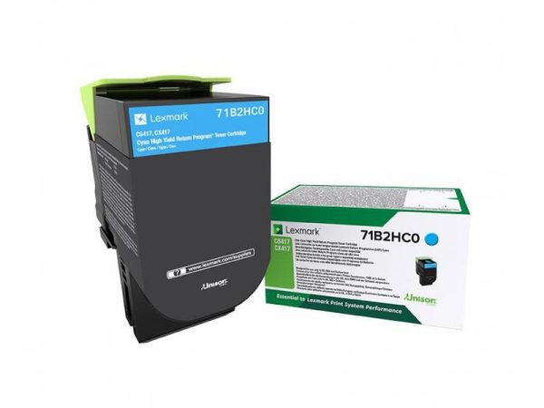 Toner Lexmark 71B2HC0, Cyan