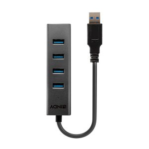 Hub USB Lindy 4 Port USB 3.0 Hub, USB-A, 4