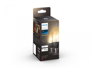 2 Becuri LED inteligente Philips Hue B39, Bluetooth, E14, 4.5W