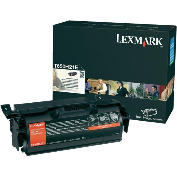 Toner LEXMARK T650H31E, Black