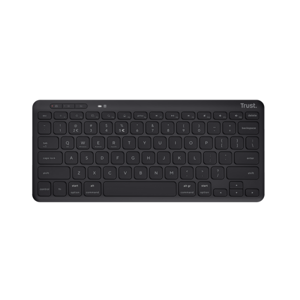 Tastatura TRUST Lyra, Wireless, negru