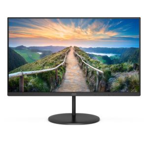 Monitor Consumer AOC Q24V4EA, 23.8", 2560 x 1440 pixeli, Black,