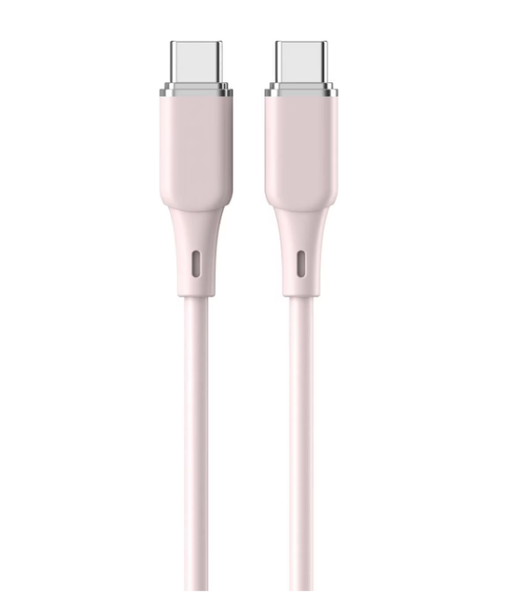 Cablu Lemontti Liquid SiliconType-C la Type-C, Fast Charge, PD 60W,