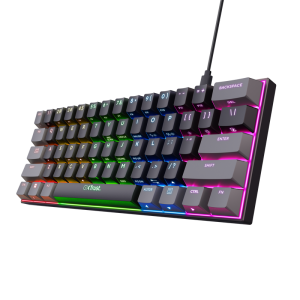 Tastatura Mecanica Gaming Trust GXT 867 Acira, USB, negru