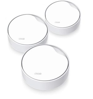 Router wireless TP-LINK Deco X50-POE(3-pack), WIFI 6, Mesh, Dual Band