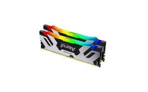 Memorie RAM Kingston FURY Renegade White RGB, 32GB DDR5, 7200MHz,