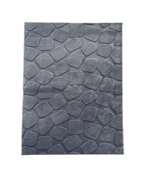 Covor, model in relief,Stone,200x300 Gri
