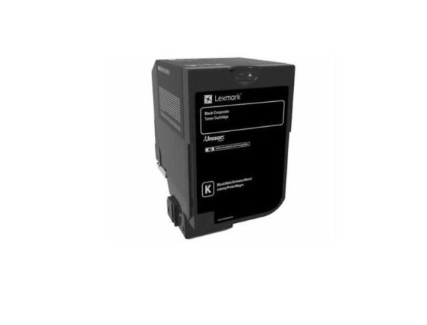 Toner LEXMARK 74C20KE, Black