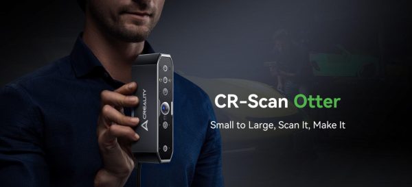 CREALITY 3D SCANNER CR-SCAN OTTER, Acuratete: pana la 0.02mm, Rezolutie