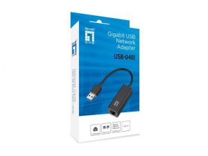 USB Adapter LevelOne USB-0401, Gigabit, Single - Band