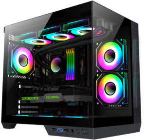 Carcasa gaming Serioux Shadow, fara sursa, tip  middle tower,