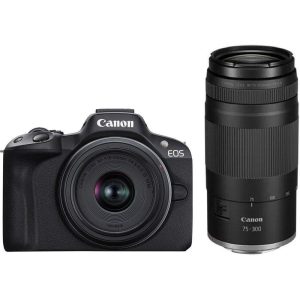 Aparat foto Canon Eos R50 BLACK KIT + Obiectiv RF-S