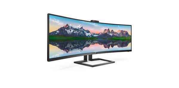 Monitor Consumer Philips 499P9H/00, 48.8", 5120 x 1440 pixeli, Black,