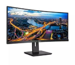 Monitor Consumer Philips 346B1C/00, 34", 3440 x 1440 pixeli, Black,