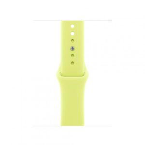Curea pentru Apple Watch 42mm Neon Yellow Sport Band -
