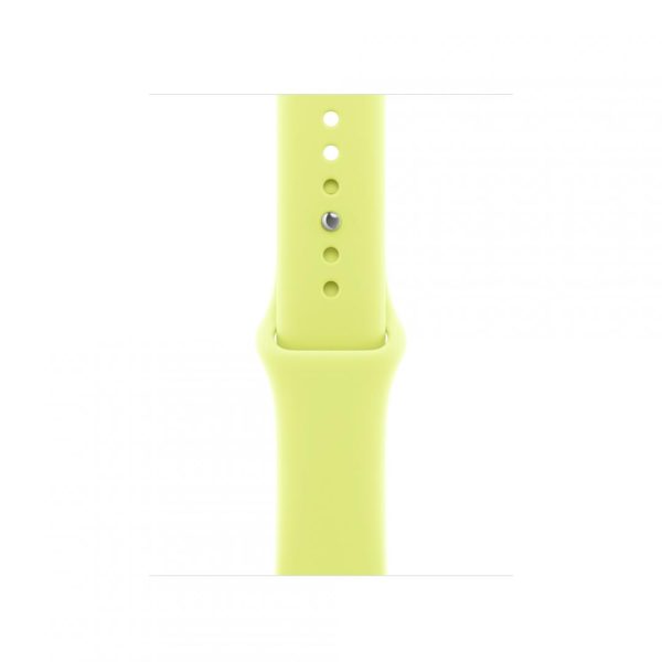 Curea pentru Apple Watch 42mm Neon Yellow Sport Band -