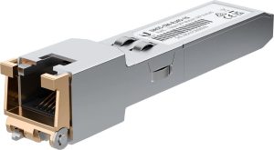 Ubiquiti RJ45 - SFP/SF+ Transceiver Module, SFP to RJ45, UF-RJ45-1G;