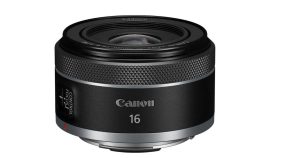 Obiectiv foto Canon RF 16mm/ F2.8 STM, mirrorless.