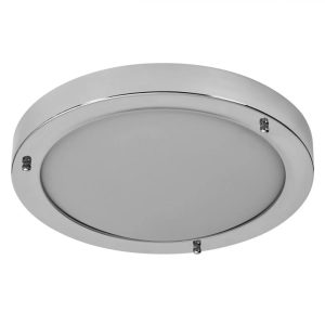 Plafoniera pentru baie OSRAM Classic Crom, E27, max. 15W LED,metal/sticla,