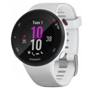 Ceas Smartwatch Garmin Forerunner 45, Small, White