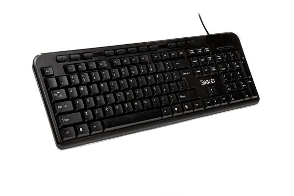 Tastatura SPACER SPKB-169, RGB, USB, Negru