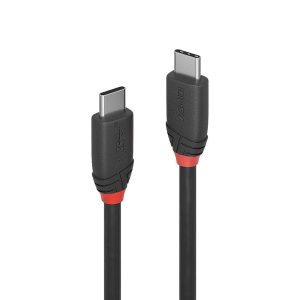 Cablu Lindy 1m USB 3.2 Type C to C, material