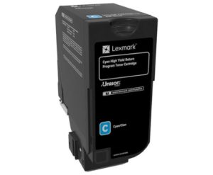 Toner Lexmark 84C2HC0, Cyan